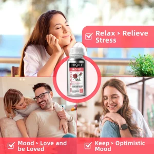 500ML Pure Rose Ginger Peppermint Cinnamon Essential Oil for Diffuser Aromatherapy Skin Care Body Lotion