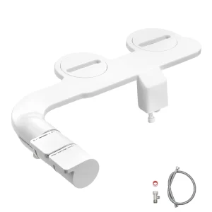A toilet bidet hygienic way to stay fresh and clean and dependence on toilet paper