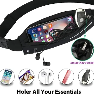 Running Waist Bag Outdoor Sports Running Invisible Belt Bags Waterproof Protable Men Women Phone Pouch Running Accessories