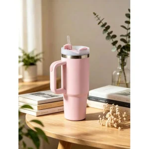 Large Stainless Steel Tumbler is a heathier way to stop drinking from microplastics better for your body heath