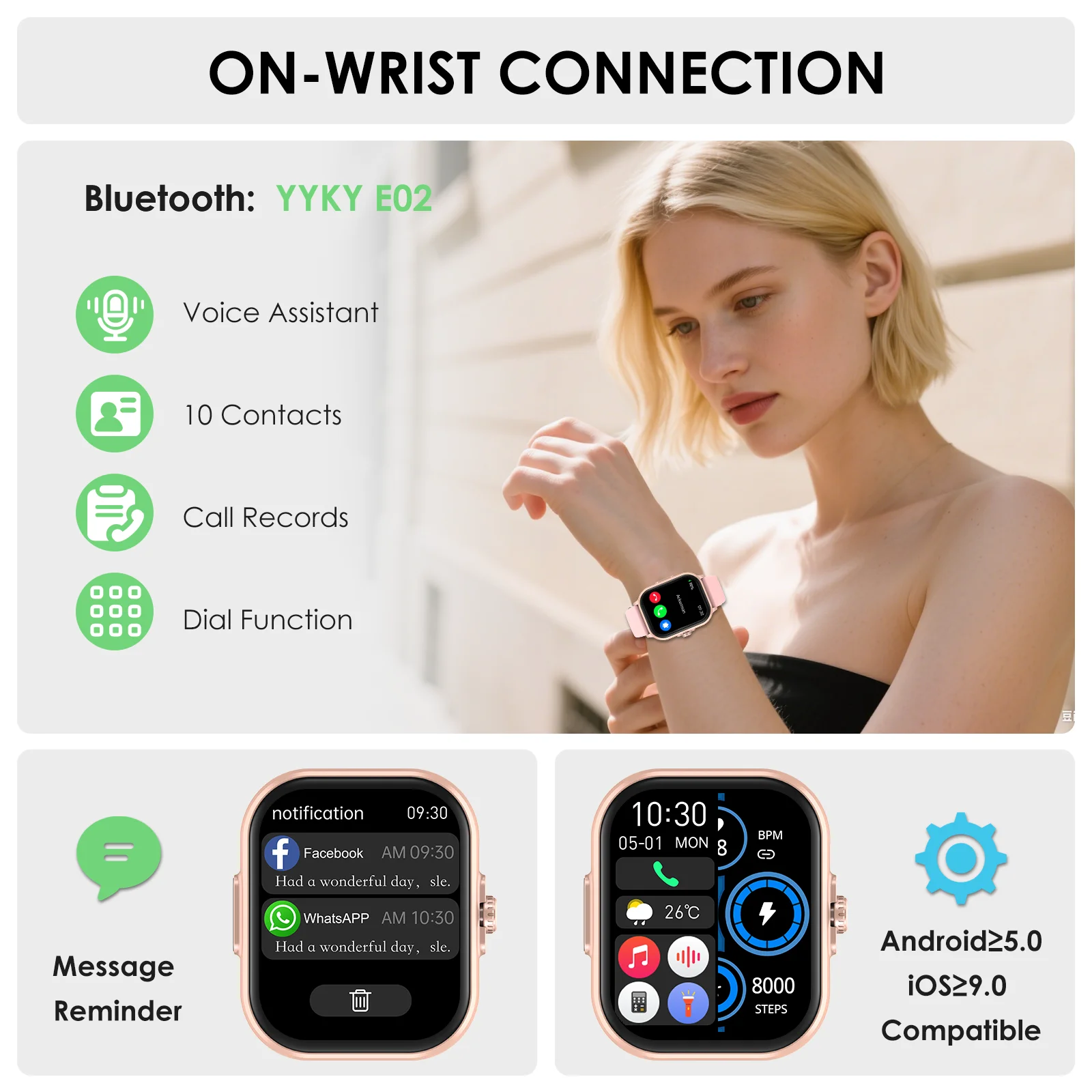 2026 New AI Healthy Diagnose ECG+PPG Smart Watch - Image 1