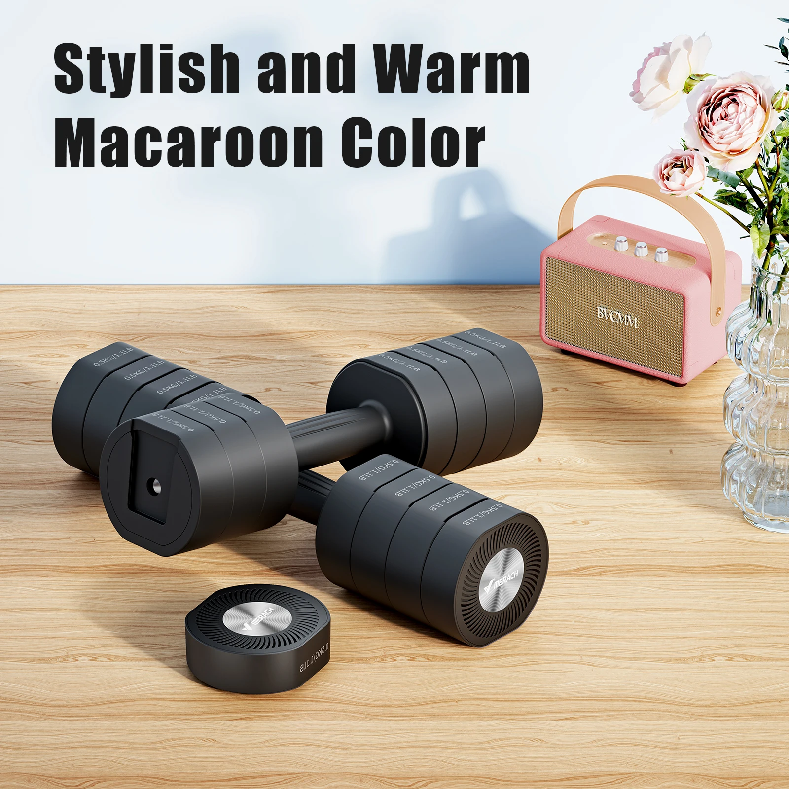 Adjustable Dumbbell Set For Full Body Workout - Image 3