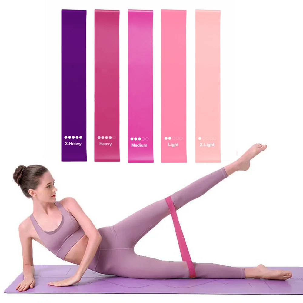 Set of 5 Resistance Exercise Loop Bands - Image 2