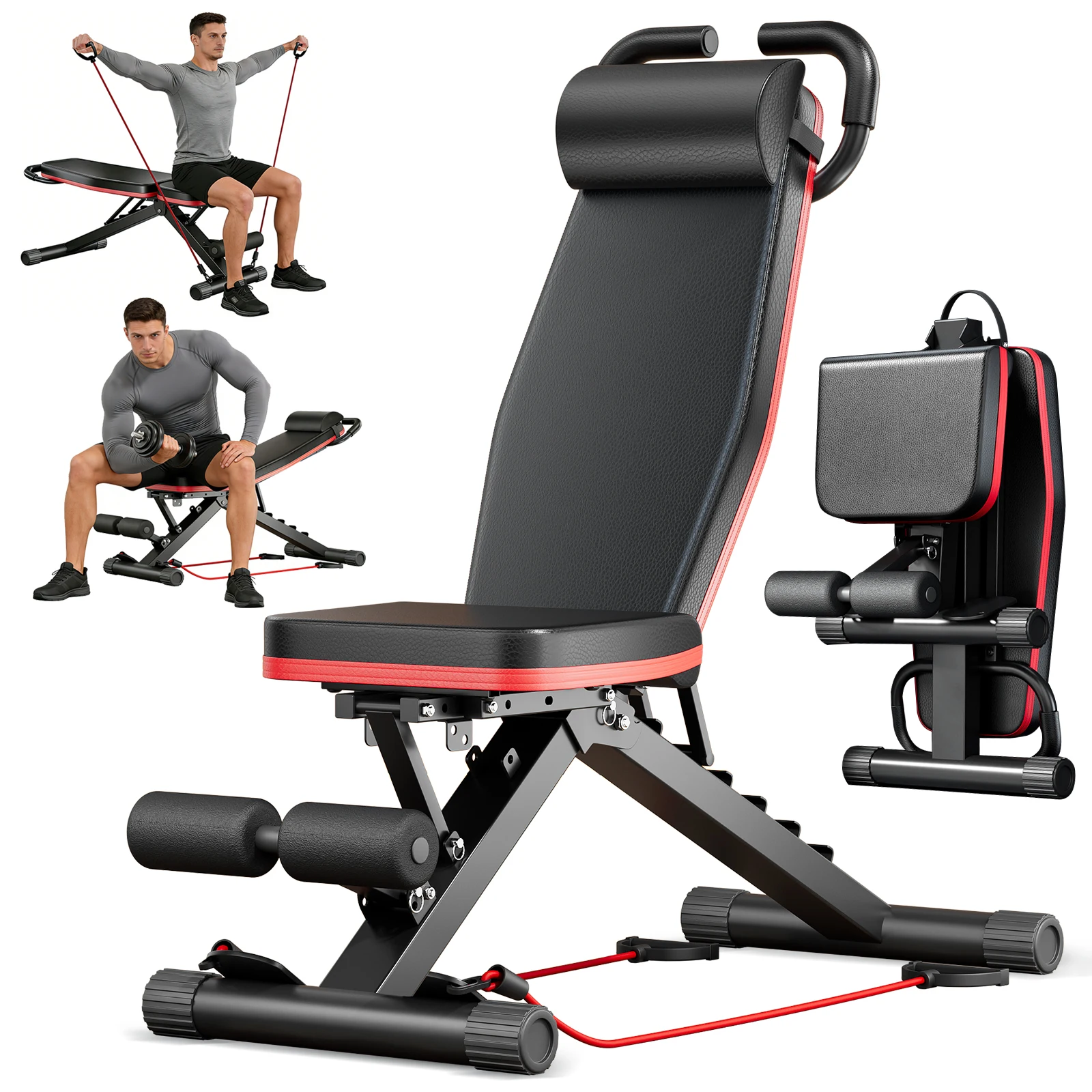 14-in-1 Foldable Dumbbell Bench - Image 1