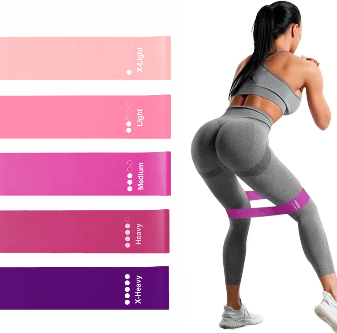 Set of 5 Resistance Exercise Loop Bands - Image 3