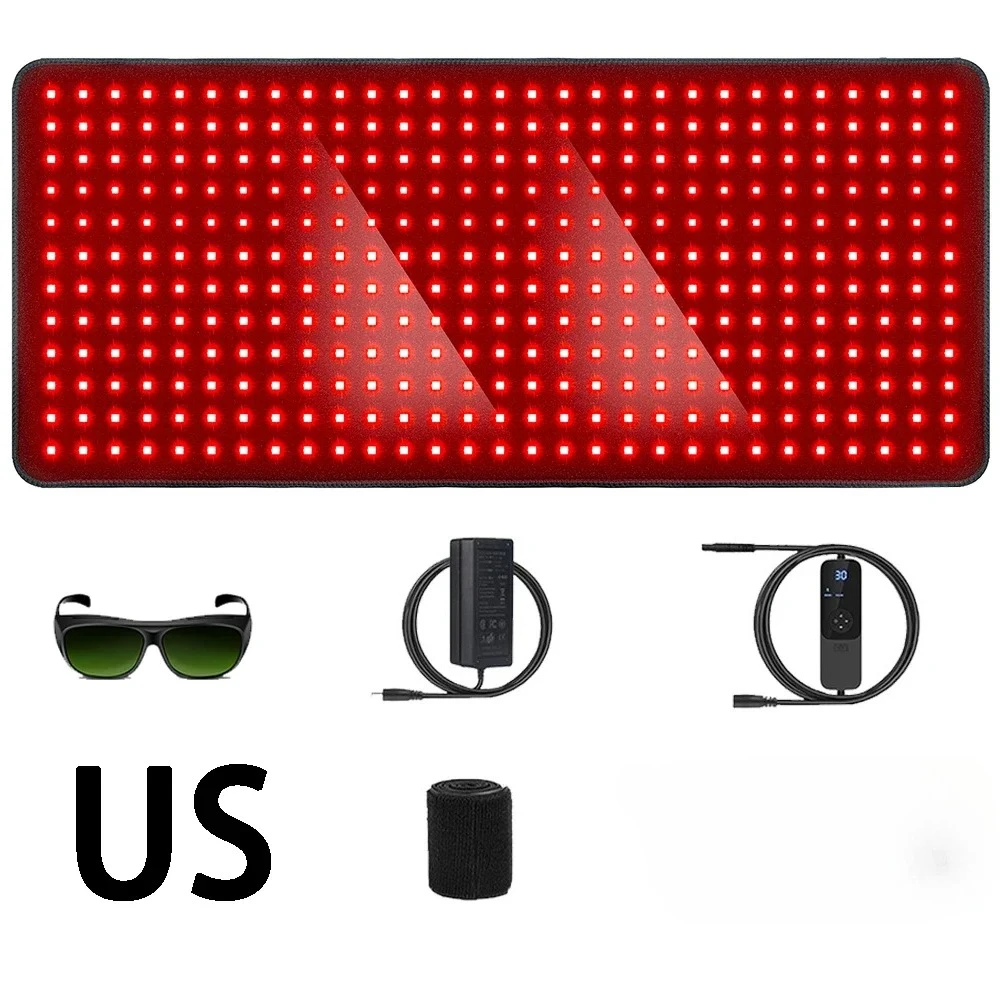 406 LEDs Red Light Therapy Heating Mat Pad - Image 4